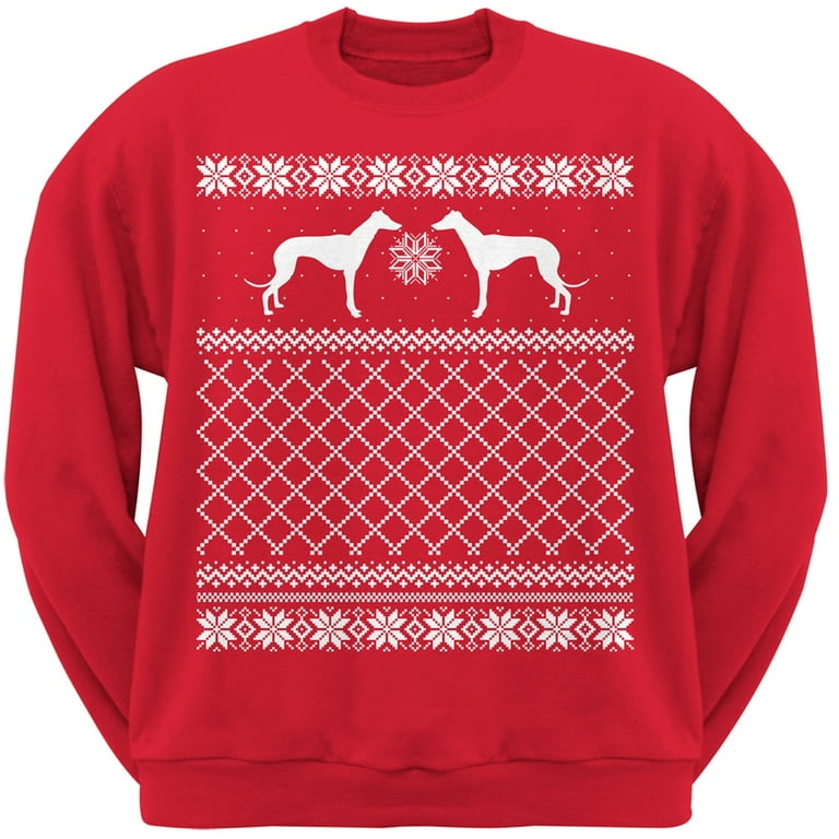 Greyhound Ugly Christmas Sweater Greyhound Ugly Christmas Sweater