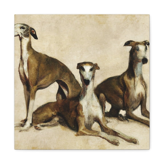 Greyhound Stately Pride - Canvas
