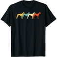 thumbnail image 1 of Greyhound Vintage Retro Dog Pet Racer Lover 60s 70s Gift T-Shirt, 1 of 4