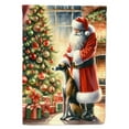 thumbnail image 1 of Greyhound and Santa Claus Garden Flag 11.25 in x 15.5 in, 1 of 71