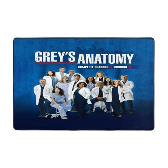 Greys Anatomy Area Rug Cartoon Carpet for Bedroom Livingroom Children Room Home Decor Floor Art Decor Polyester Carpet