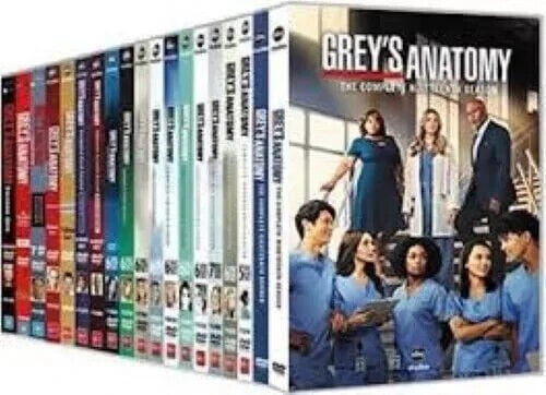 Grey's Anatomy Box Set Collection: Complete Series 1-19 DVD - Walmart.com