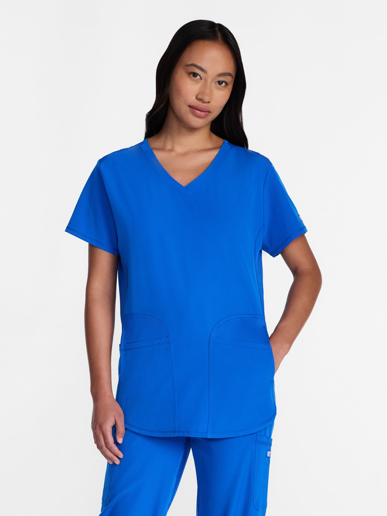 Grey's Anatomy Women's Scrub Top with Short Sleeves, Sizes S-3XL