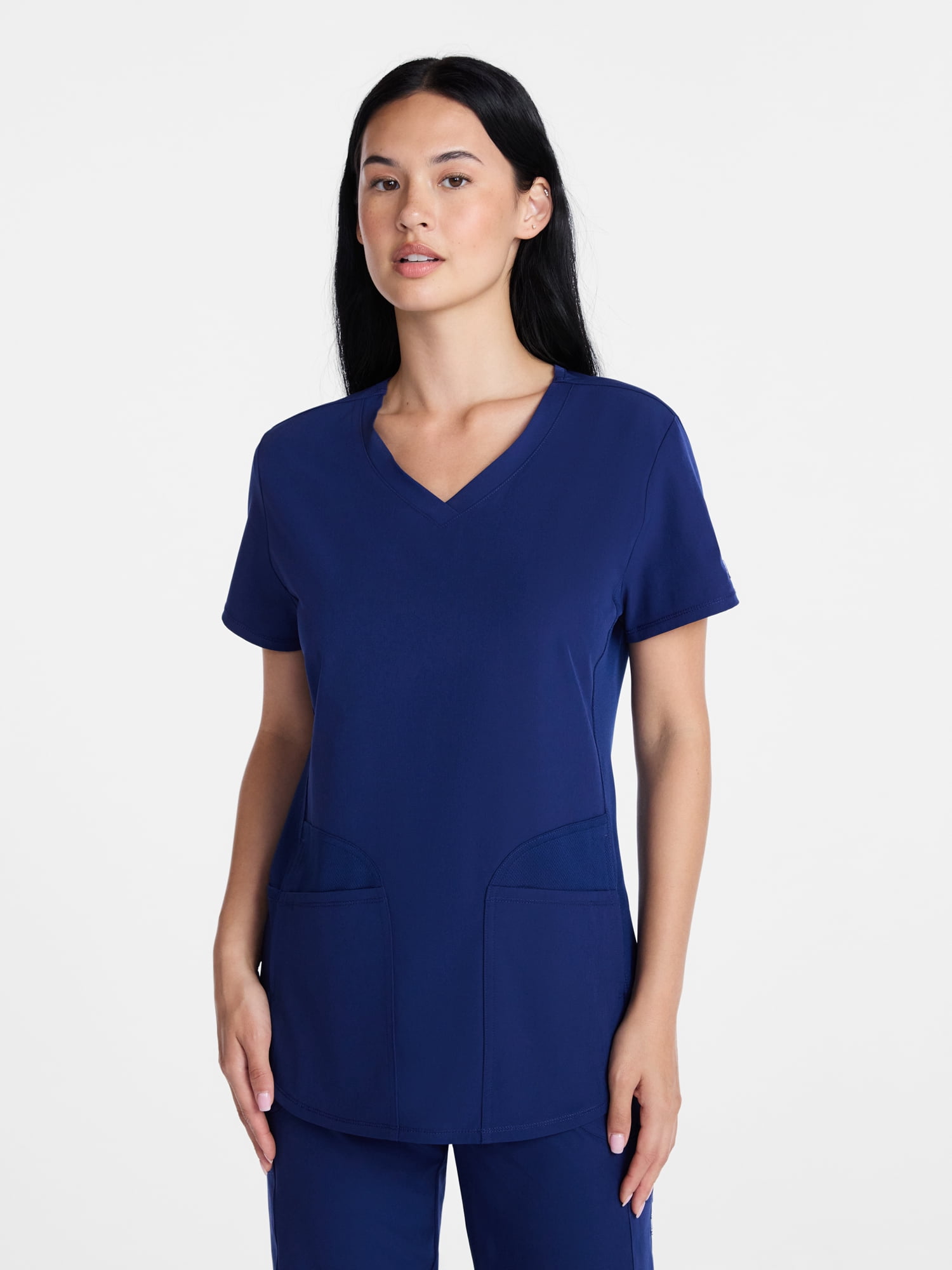 Grey's Anatomy Women's Scrub Top with Short Sleeves, Sizes S-3XL