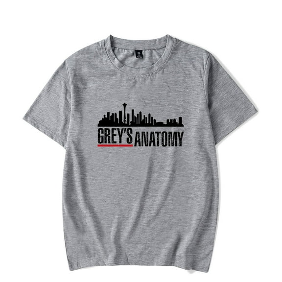 Greys Anatomy Short Sleeve Tee Women Men Crewneck T-shirt Unisex Tops