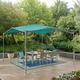 thumbnail image 1 of Greysen Outdoor 11.5' x 11.5' Aluminum Gazebo Canopy, Teal, Silver, 1 of 7