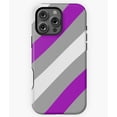 thumbnail image 1 of Greysexual Grace Pride Flag Stripes M3608 Phone Case for iPhone 17 16 15 14 13 12 11 Pro Max, 1 of 2