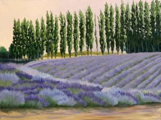 Greysmarsh Lavender Canvas Art - Julie Peterson (18 x 24)