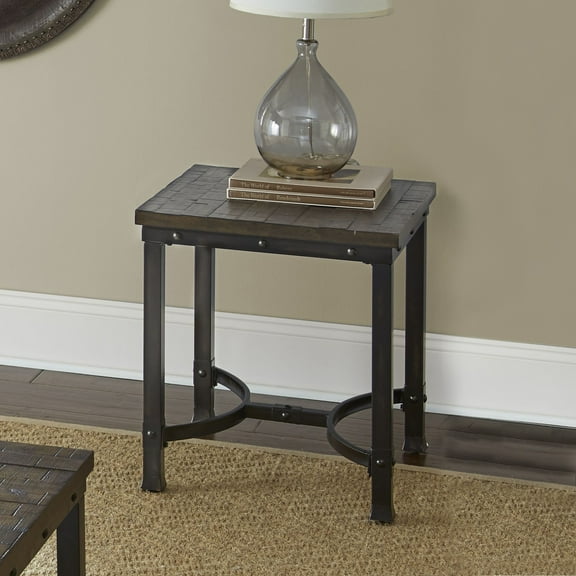 Greyson Living Austin Industrial-style Wood End Table by