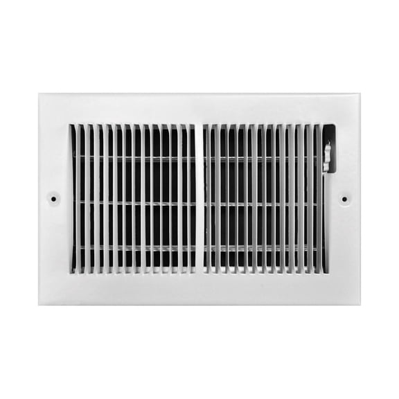 REGISTR BASEBOARD10X6WHT (Pack of 1)