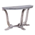 thumbnail image 1 of Liberty Furniture Industies, INC Greystone Mill Sofa Table in Stone White Wash w/ Wirebrush Distressing, 1 of 9