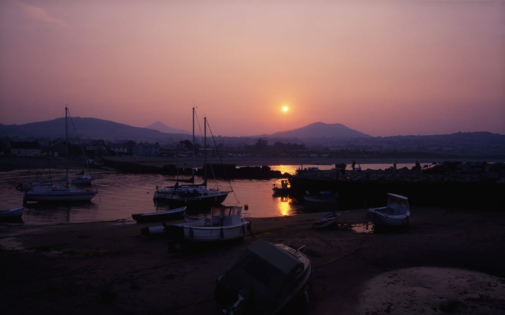 Greystones Co Wicklow Ireland Canvas Art - The Irish Image Collection Design Pics (19 x 12)