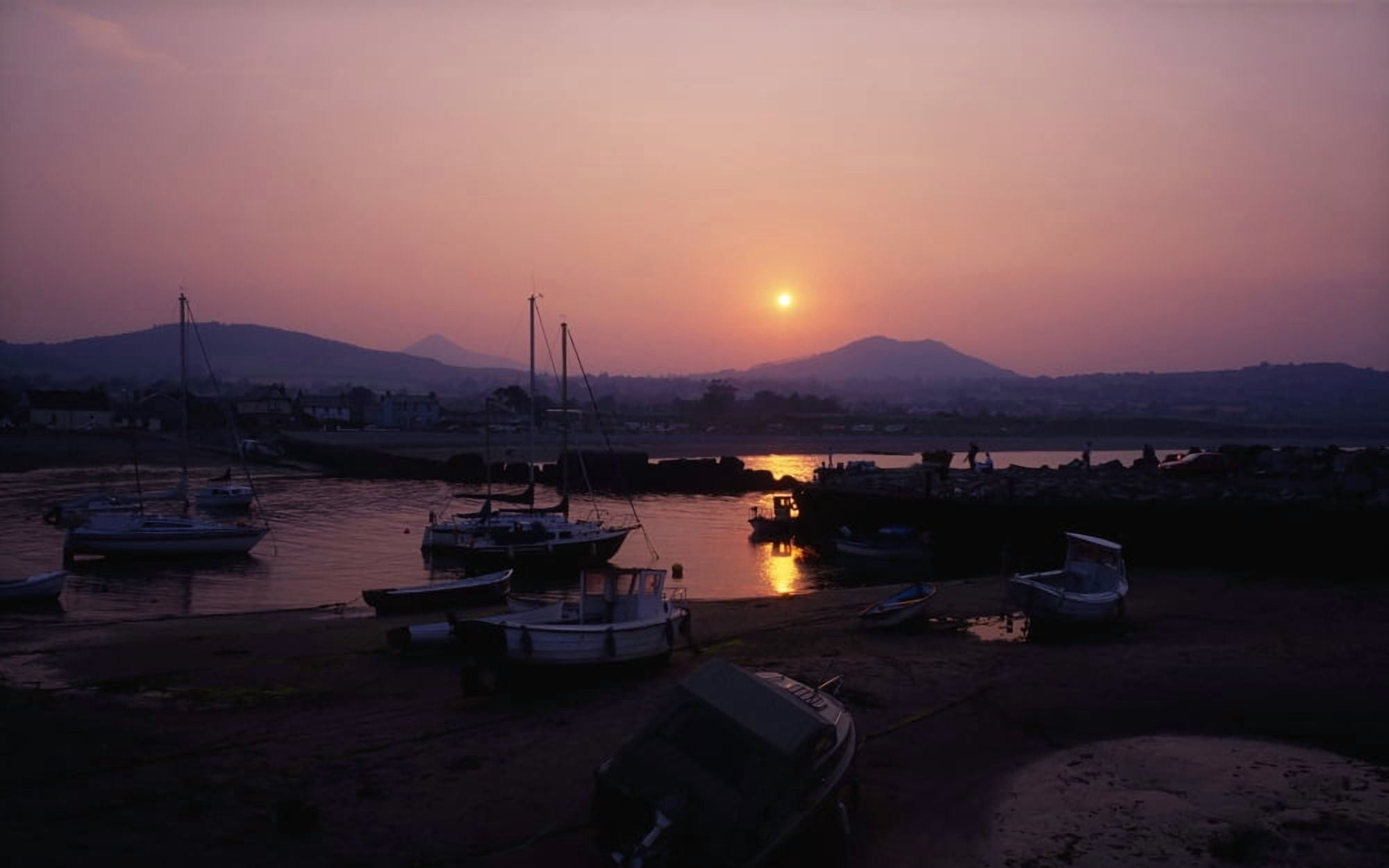 Greystones Co Wicklow Ireland Canvas Art - The Irish Image Collection Design Pics (38 x 24)