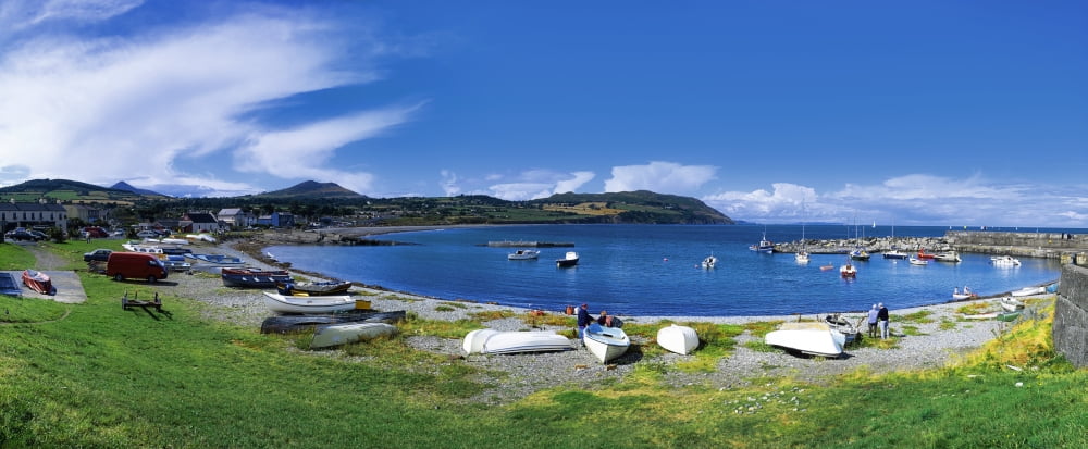 Greystones Co Wicklow Ireland Canvas Art - The Irish Image Collection Design Pics (44 x 18)
