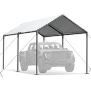 Grezone Carport L20xW10xH9.2Ft Heavy Duty Portable Garage Car Tent All Season UV Resistant Canopy