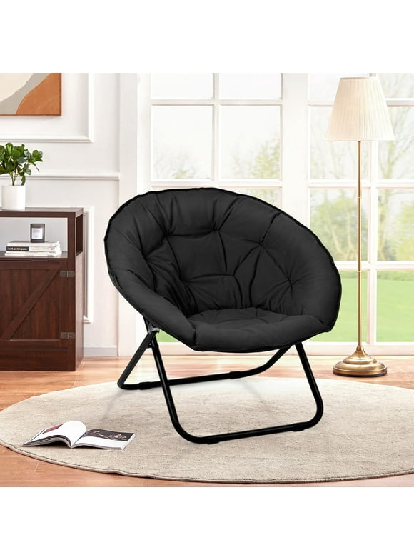 Grezone Folding Saucer Moon Chair