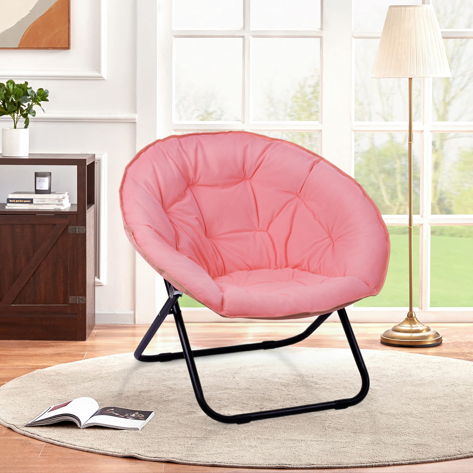 Grezone Folding Saucer Moon Chair
