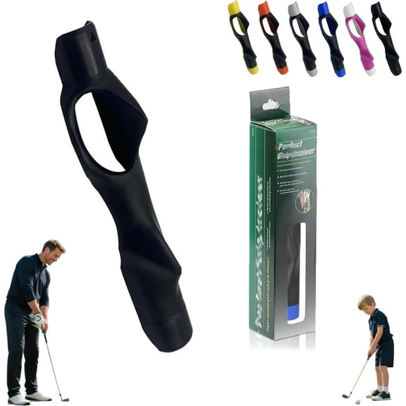 Gri-pfix, Golf Grip Trainer, Golf Grip Kit, Trains Muscle Memory, Improves Clubface Control, Correctsgripinstantly, Perfect Your Grip in Seconds, for Beginners and Amateurs