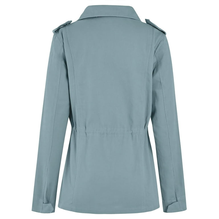 Ladies army cheap jacket green