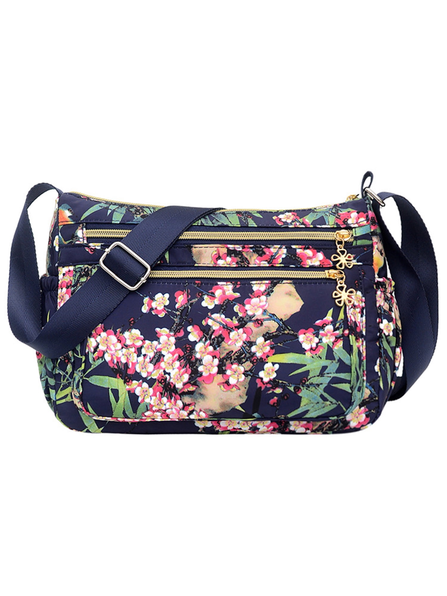 Grianlook Ladies Shoulder Bags Large Capacity Purse Messenger Floral