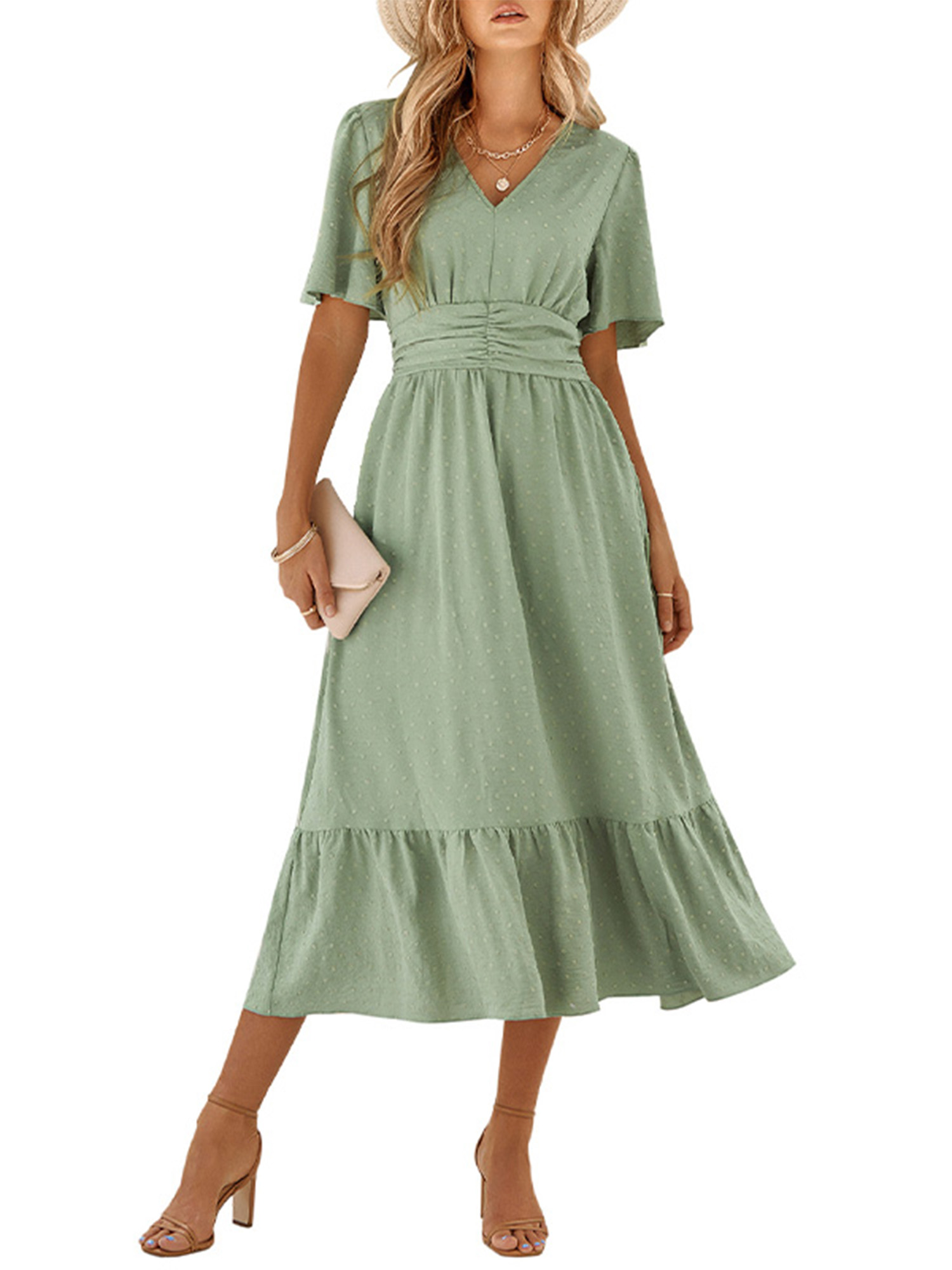 Amazon ladies swing dresses Clearance