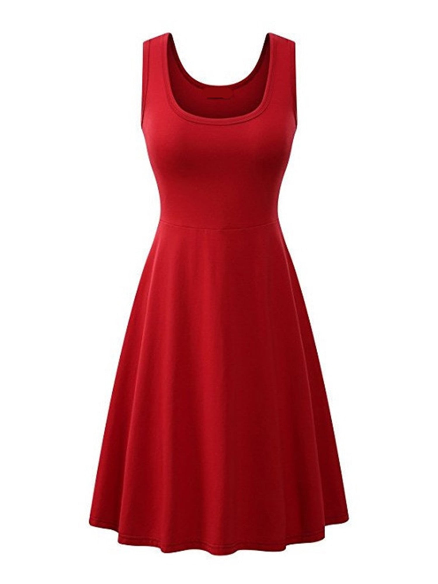 Red Organza Silk Plain Gown - PinkSaree