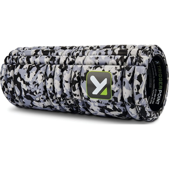 Grid 1.0 Foam Roller - 13" Multi-Density Massage Roller for Deep Tissue & Muscle Recovery - Relieves Tight, Sore Muscles & Kinks, Improves Mobility & Circulation - Targets Key Body Parts