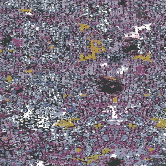 Grid 100% Cotton Poplin Fabric Wing Magnified Mauve - per yard