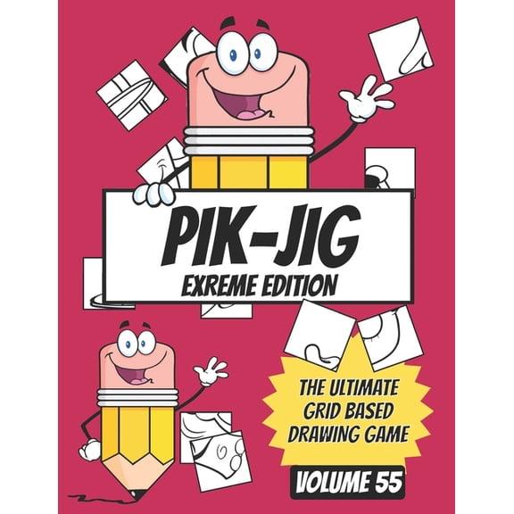 Grid-Based Drawing Adventures with PIK-JIG: Where each stroke reveals a hidden masterpiece. (Paperback)