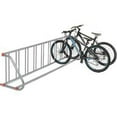 thumbnail image 1 of Grid Bike Rack, 9-Bike, Single Sided, Powder Coated Galvanized Steel, 1 of 1