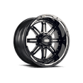 thumbnail image 1 of Grid Custom Wheel for 18X9 Inch Gloss Black Milled 118927M178, 1 of 5