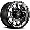 thumbnail image 1 of Grid Custom Wheel for 20x9 inch Gloss Bronze w/Matte Black Lip D2988R24, 1 of 5