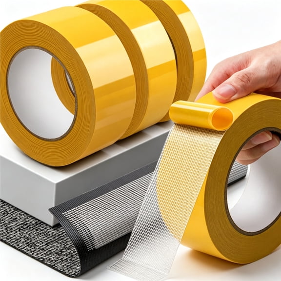 Grid Double-Sided Tape,2027 New Double Sided Tape,Waterproof Mesh Magic Tapes for Clothing Making, DIY Crafts, Photo Pasting, Fixing Carpets, Floors, and Wall Decorations