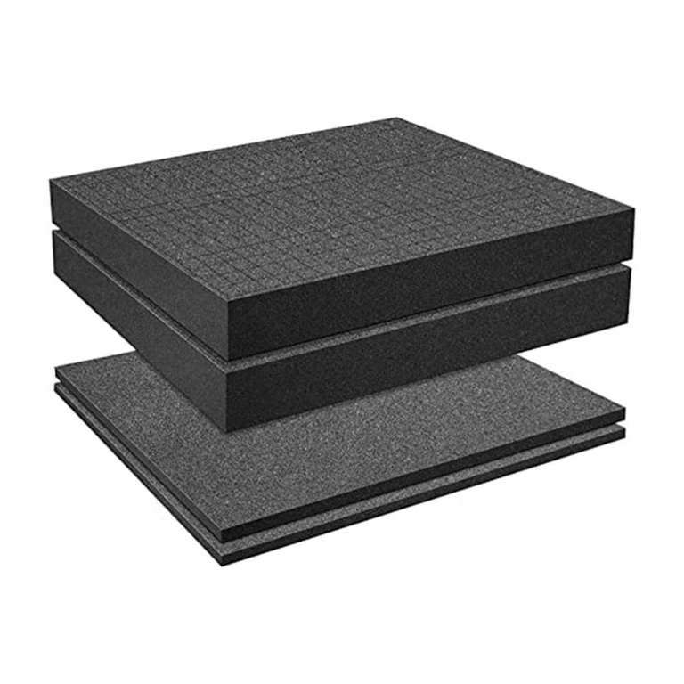 Grid Foam Cube-Foam, 2 Pieces 400x300x50mm/2 Pieces 400x300x10mm