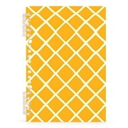 Grid Lines Notebooks 1-subject Journal 60 Sheets A5 College Ruled Paper Detachable Ring 8.3"x5.7"