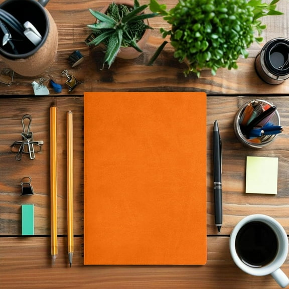 Grid Notebook, Thickened Notepad Book Handbook, Small Fresh Leather Book, Stationery Supplies, High-Grade Paper for Smooth Writing, Durable Binding for Long-Term Use