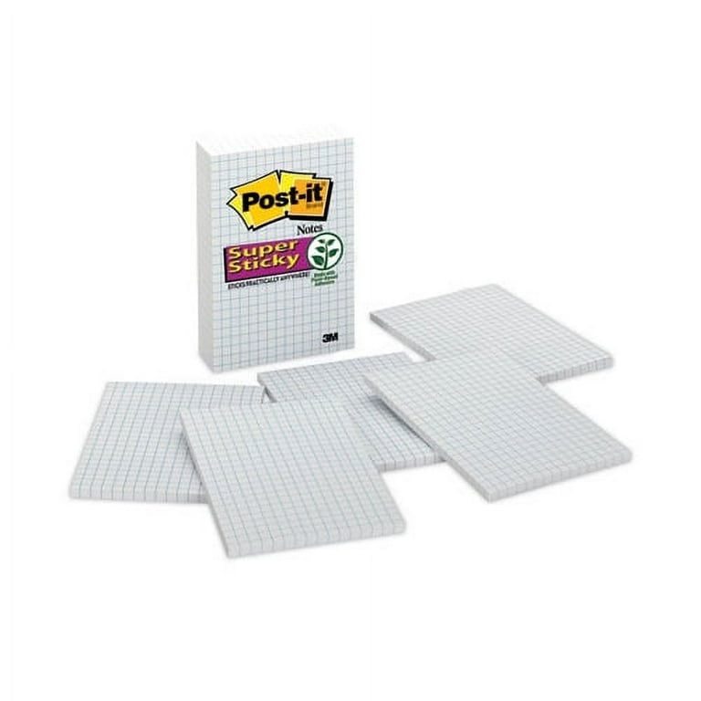 Grid Notes, Quad Ruled, 4 Grid Notes, Quad Ruled, 4