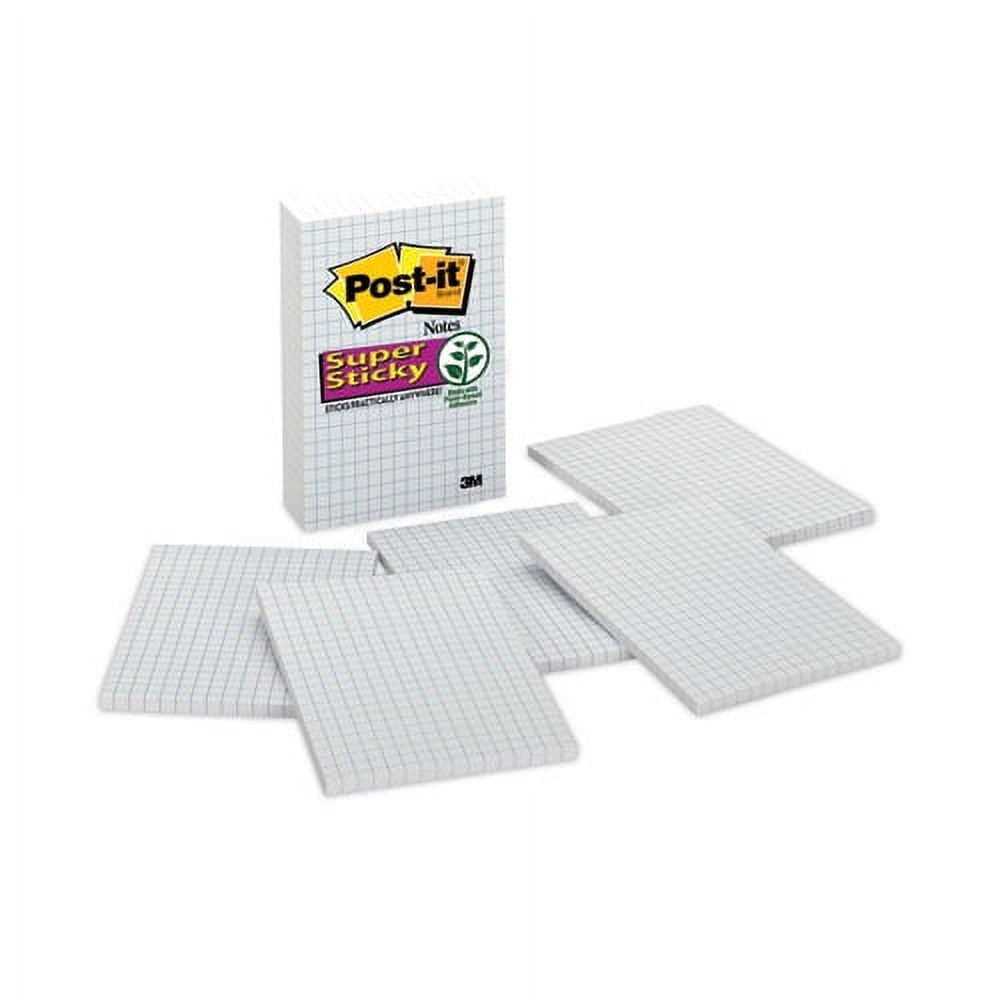 Grid Notes, Quad Ruled, 4 Grid Notes, Quad Ruled, 4