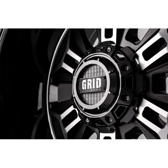 Grid OffRoad GD11 Custom Wheel for 22x12 87.1mm Hub Gloss Black with Double Dark Tint Rim