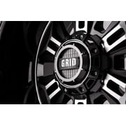 Grid OffRoad GD11 Custom Wheel for 22x12 87.1mm Hub Gloss Black with Double Dark Tint Rim