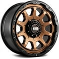 thumbnail image 1 of Grid OffRoad GD15 Custom Wheel for 20x9 inch Matte Bronze with Matte Black Lip Rim 108mm Hub Bore, 1 of 3