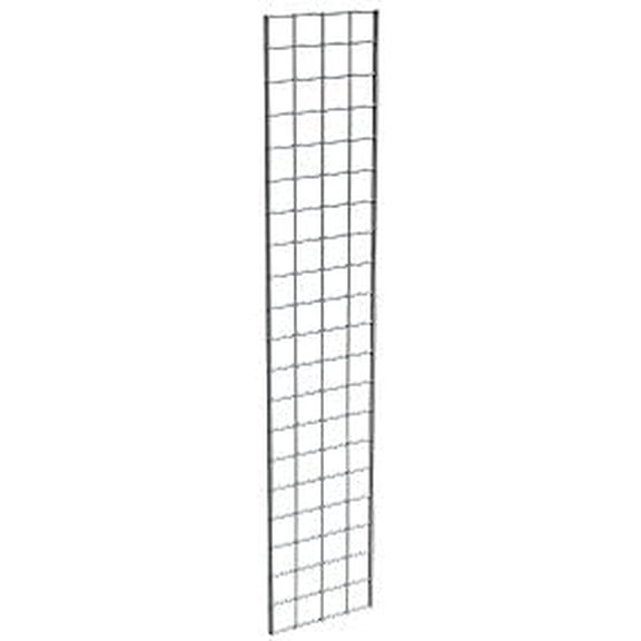 Grid Panel for Retail Display Perfect Metal Grid for Any Retail Display, 1 Width x 5 Height, 3 Grids Per Carton (Chrome)$$Furniture