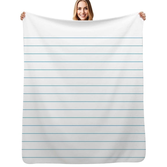 Grid Paper Abstract Flannel Blanket Warm Soft Bedding Throws Winter Camping Chair Sofa Bed