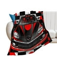 thumbnail image 1 of Grid Racing Car Soft Cozy Warm, Lightweight And Plush Flannel Throw Blankets - Perfect for Couch, Bed, Travel, 1 of 8