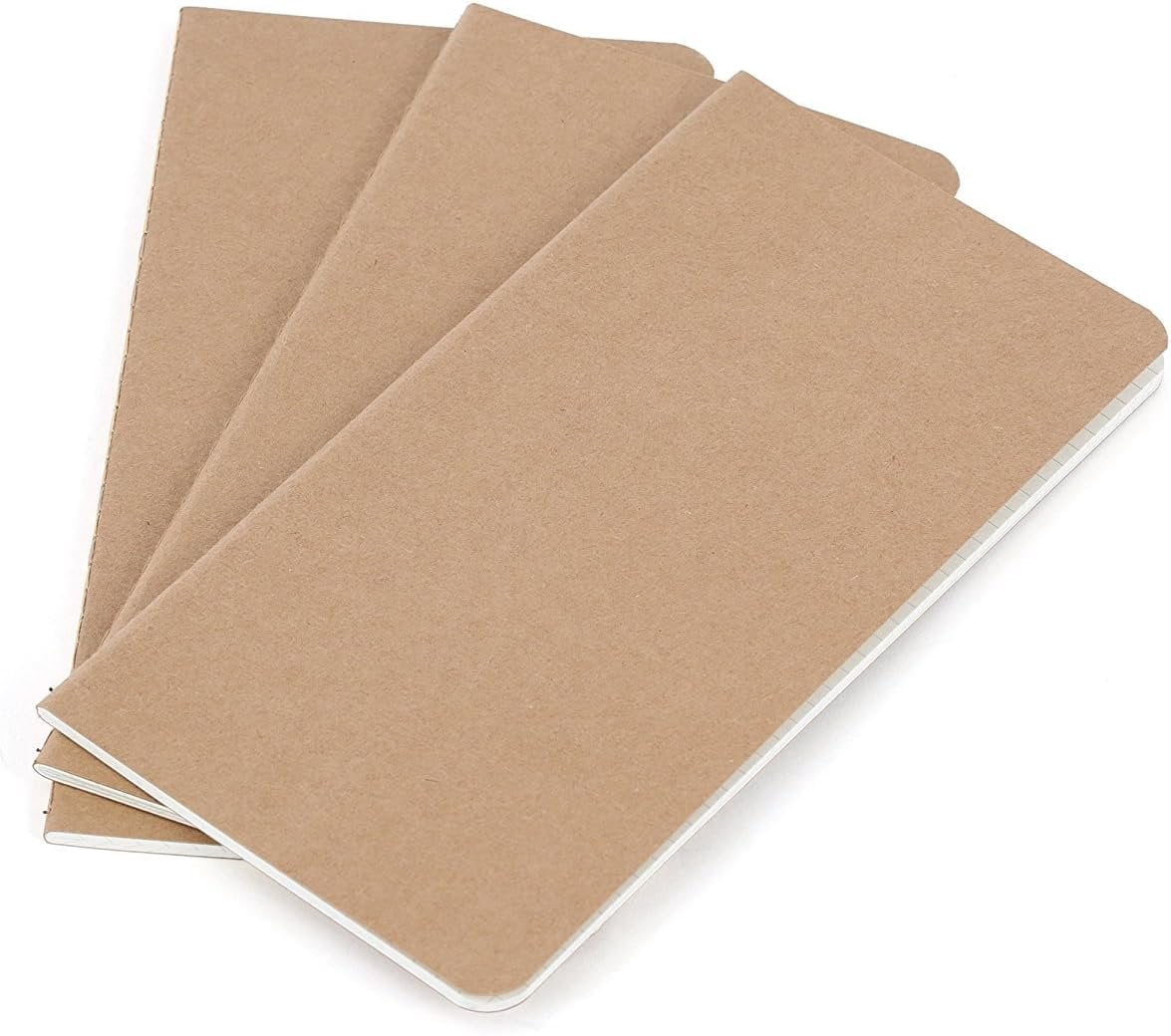 Grid Regular Size Travelers Notebook Inserts | 4.25" x 8.25" (11 x 21cm ...