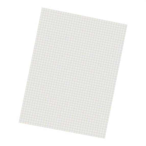 Grid Ruled Drawing Paper, White - 500 Sheets