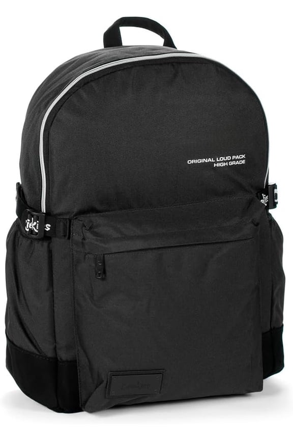 Off The Grid Smell Proof Backpack - Odor Proof Travel Backpack with Laptop Sleeve, Multiple Pockets, 24.5L Capacity - Durable School, Gym, Work, Office & Everyday Streetwear Bag - Black