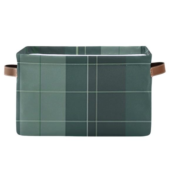 Grid Stripe Storage Bins Baskets With Handles Storage Box Clothes Organizer Organization Toys