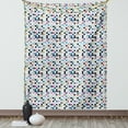 thumbnail image 1 of Grid Tapestry, Checkered Squares Design with Dots of Varying Sizes Colorful Geometric Shapes Pattern, Wall Hanging for Bedroom Living Room Dorm Decor, 40W X 60L Inches, Multicolor, by Ambesonne, 1 of 5