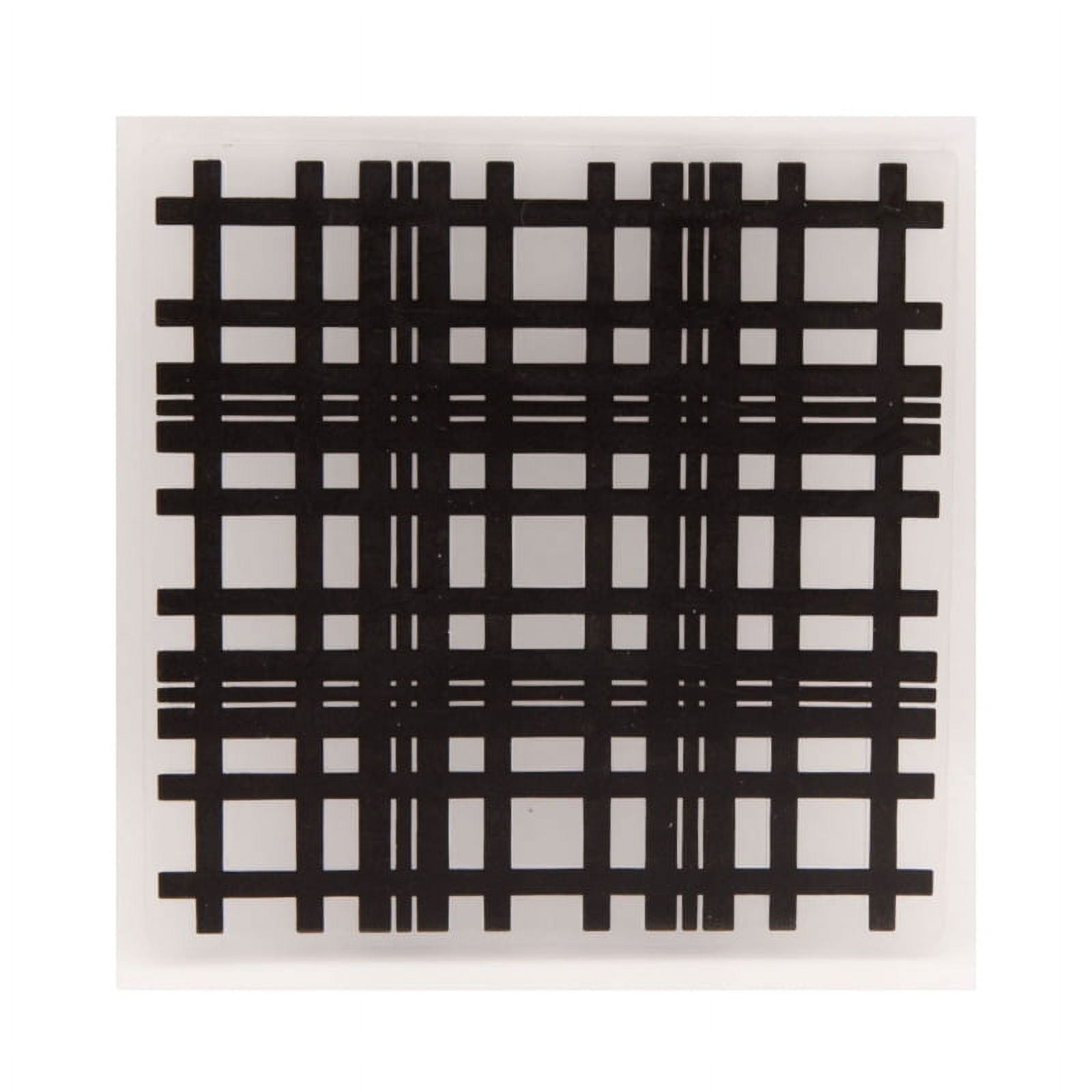 Grid Texture Embossing Folder 5x5Inch Plastic Embossing Folder Stencil ...